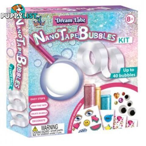 Dream Labz - Nano Tape Bubble Diy Playset - Azyw21947a - 4895249200870