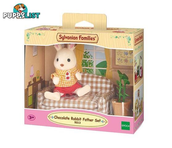 Sylvanian Families - Chocolate Rabbit Father Set - Mdsf5013 - 5054131050132