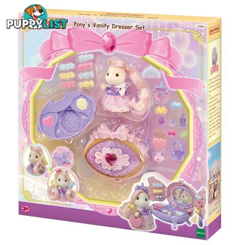 Sylvanian Families - Pony's Vanity Dresser Set - Mdsf5704 - 5054131057049