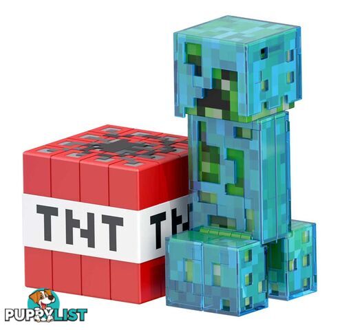 Minecraft Diamond Level Creeper figure 14cm - Mahll31 - 194735114580