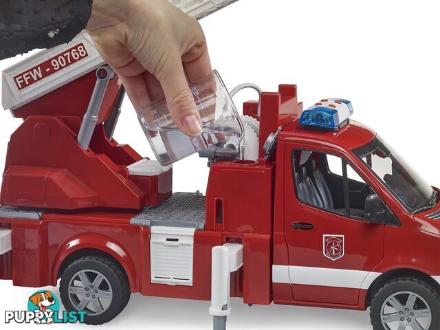 Bruder Mercedes Benz Sprinter Fire Engine With Slewing Ladder And Water Pump 1:16 Scale - Zi24002532 - 4001702025328