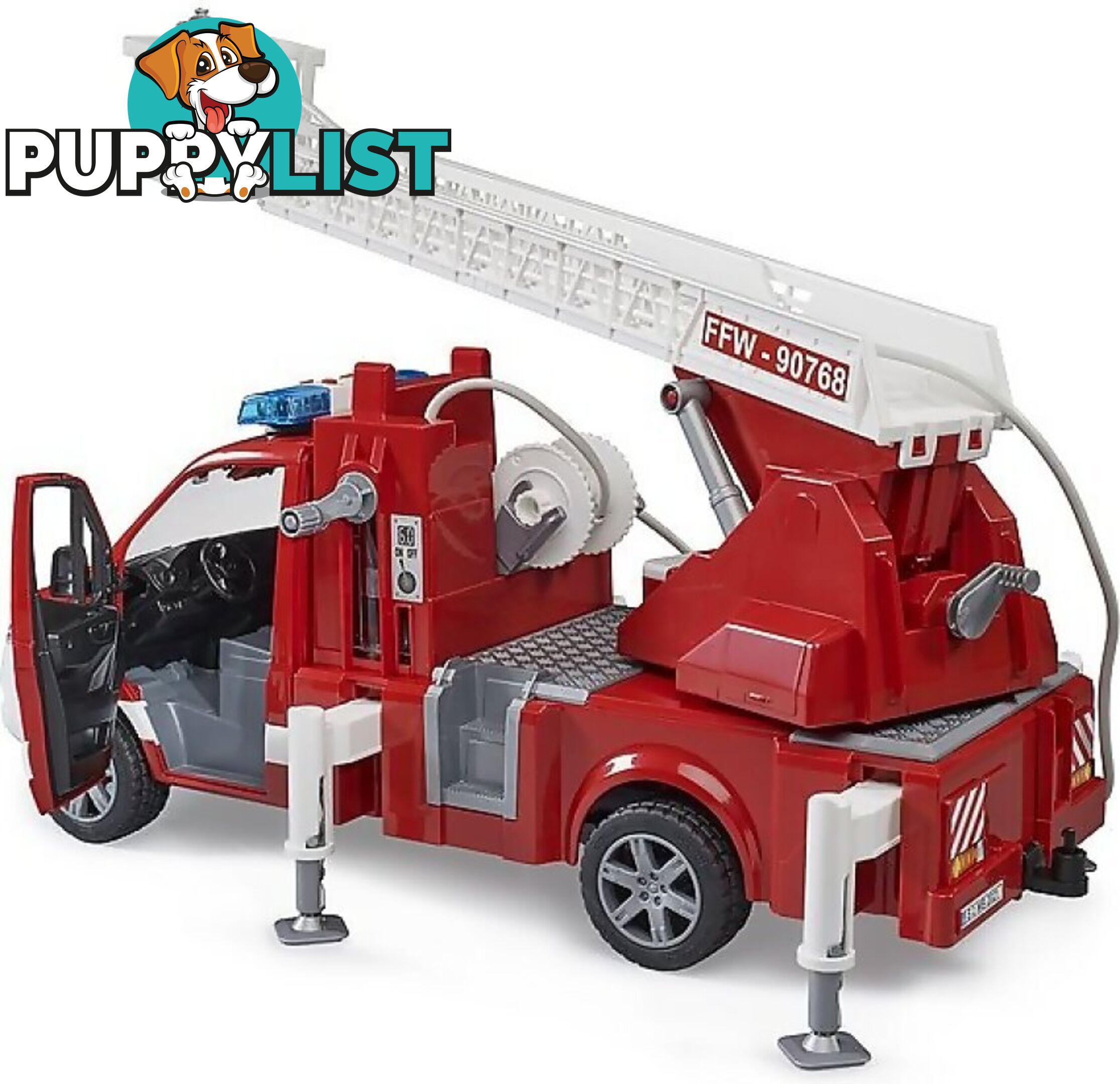 Bruder Mercedes Benz Sprinter Fire Engine With Slewing Ladder And Water Pump 1:16 Scale - Zi24002532 - 4001702025328