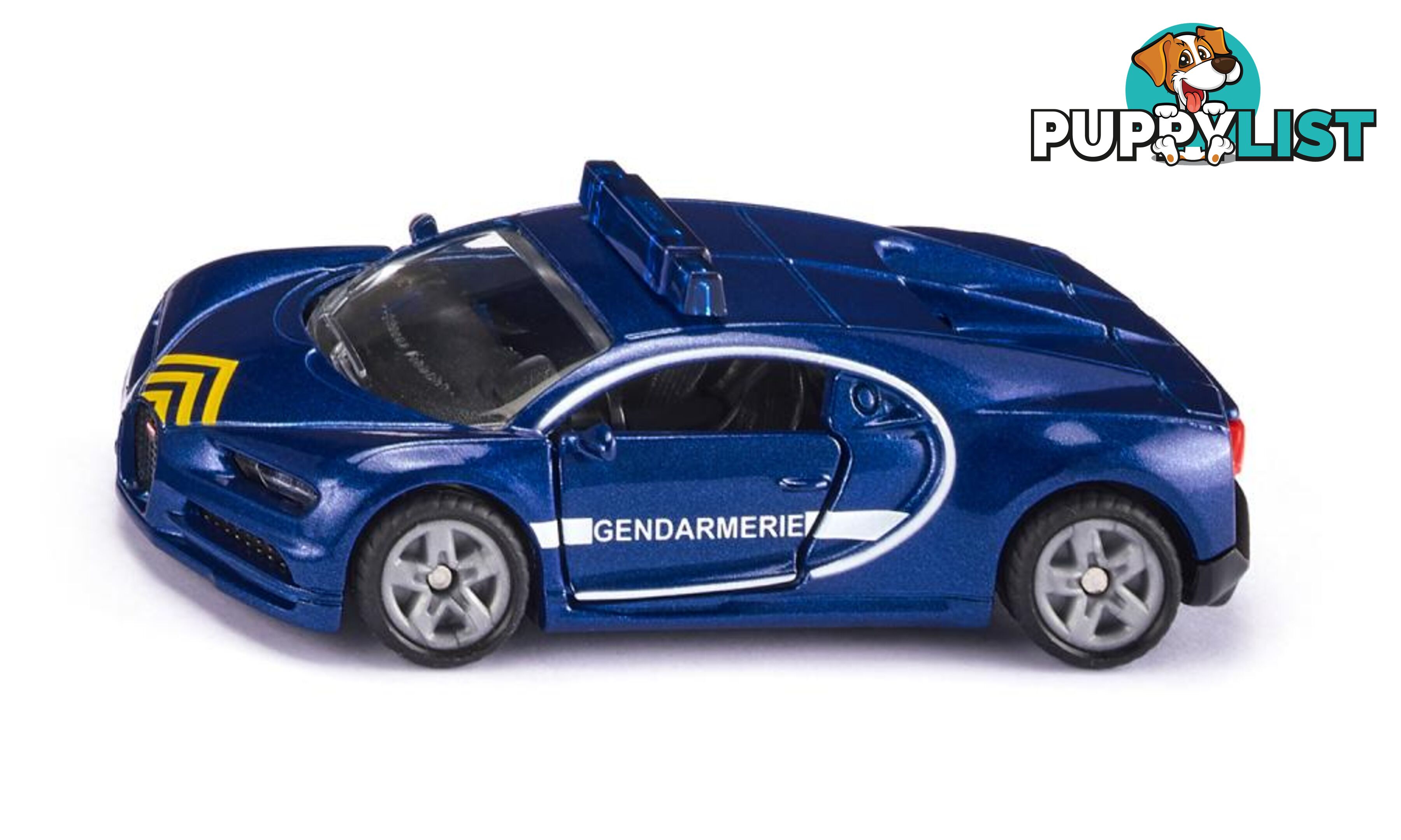 Siku - Bugatti Chiron Gendarmerie Police  Si1541 - 4006874015412