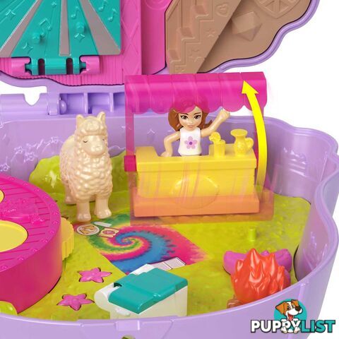 Polly Pocket - Camp Adventure Llama Compact - Mahkv33 - 0194735109111