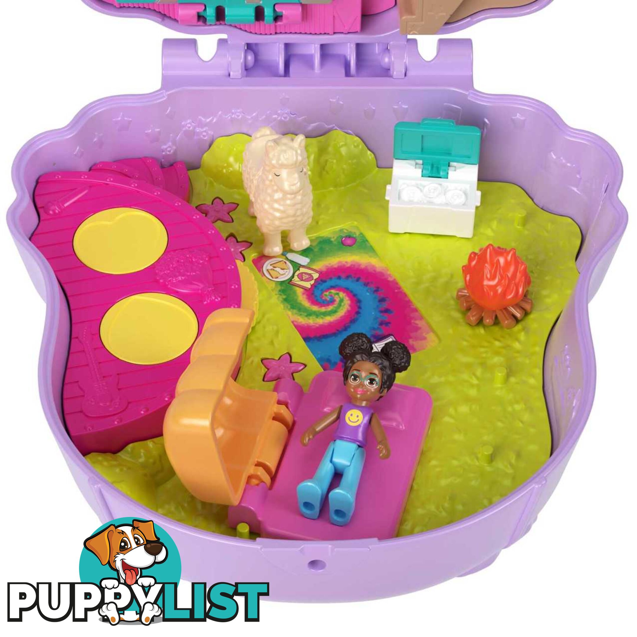 Polly Pocket - Camp Adventure Llama Compact - Mahkv33 - 0194735109111