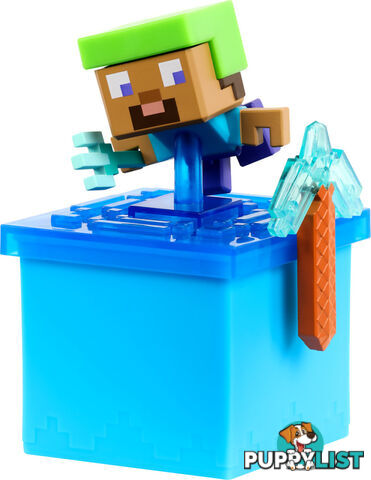 Treasure X - Minecraft Sand & Sea Overworld Mine & Craft Character - Mj41712 - 630996417102