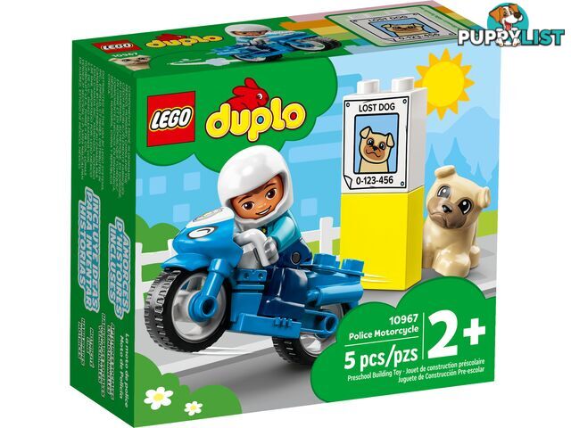 LEGO 10967 Police Motorcycle - DUPLO - 5702017153636