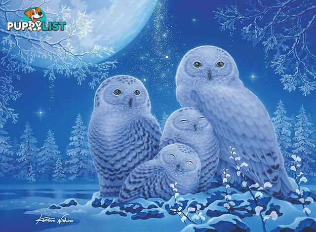 Ravensburger - Owls In The Moonlight Jigsaw Puzzle 500pc - Mdrb16595 - 4005556165957