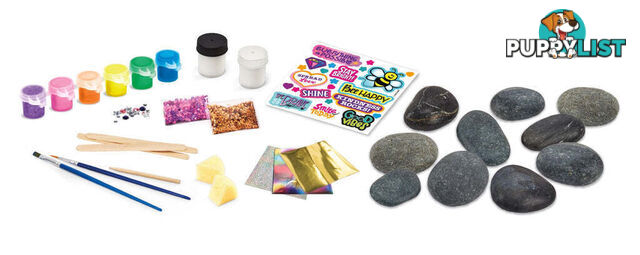 Cra-z-art - Shimmer 'n Sparkle Inspirational Rock Art Kit - Bg655204 - 884920655201