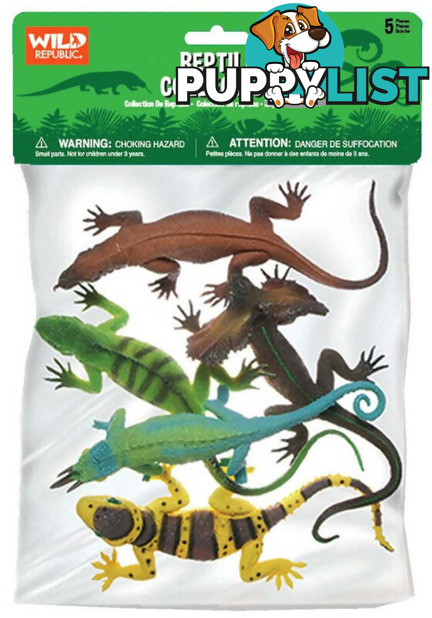 Wild Republic - Polybag Reptile Collection - Wr53540 - 092389535402