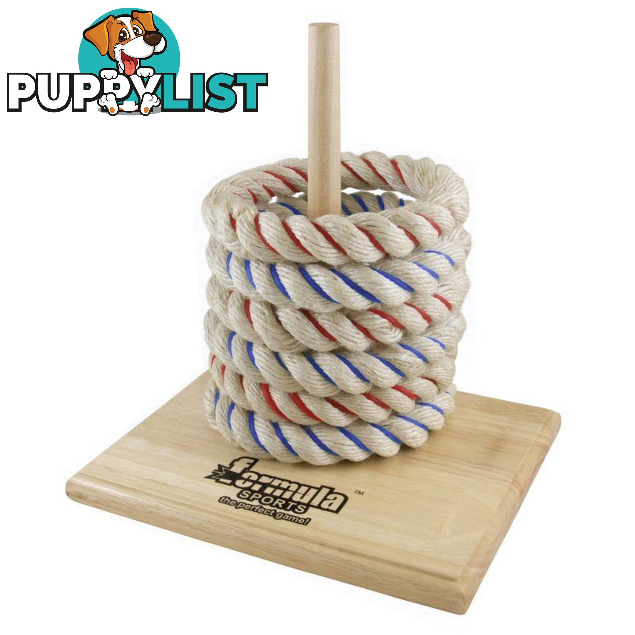 Rope Quoits Retro Throw Game Set Asformulaspor - 9337362015337