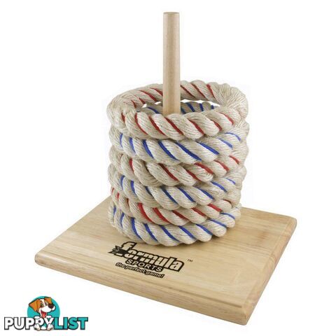 Rope Quoits Retro Throw Game Set Asformulaspor - 9337362015337