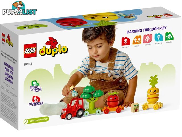 LEGO 10982 Fruit and Vegetable Tractor - Duplo - 5702017416168