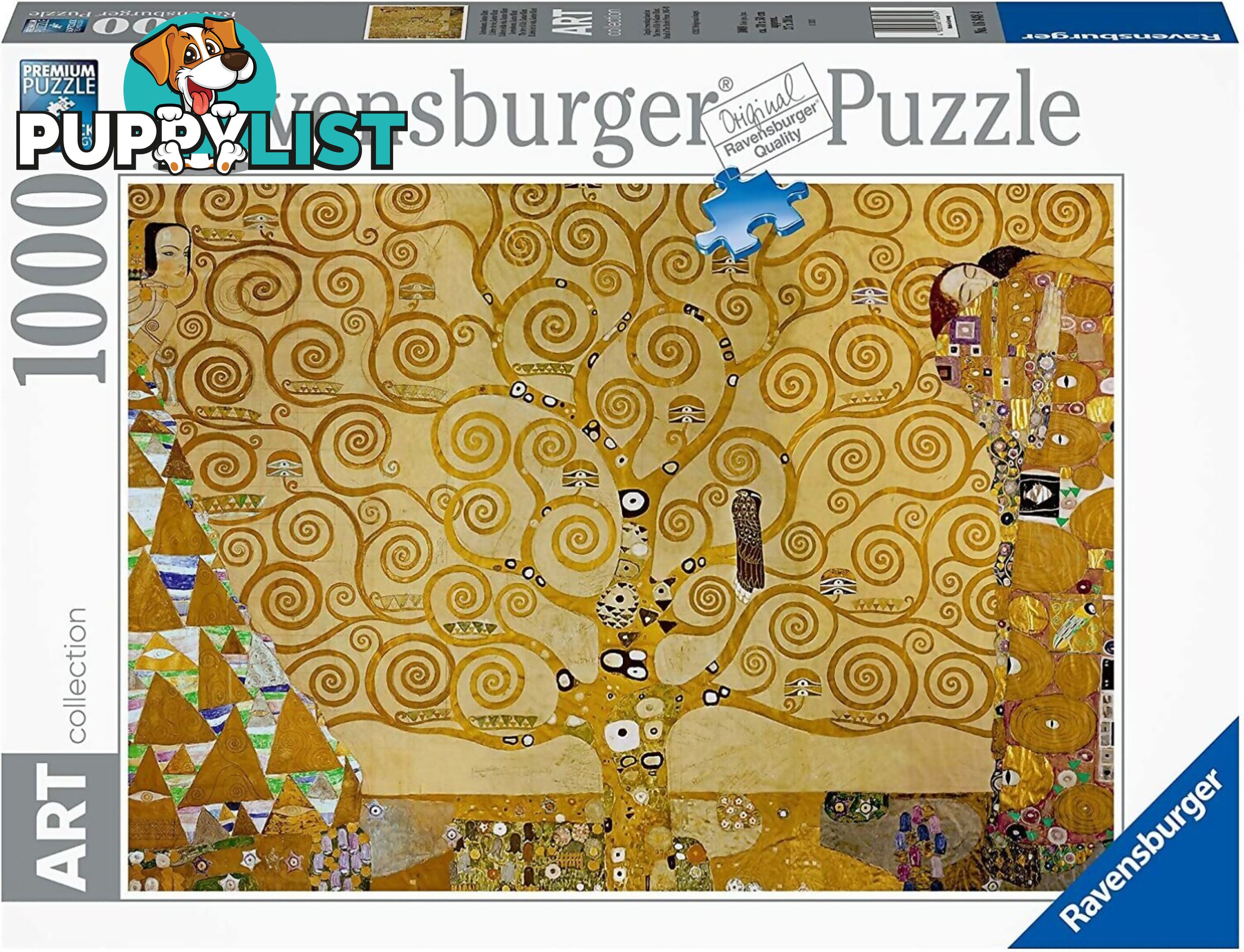 Ravensburger - Gustav Klimt The Tree Of Life Jigsaw Puzzle 1000pc - Mdrb16848 - 4005556168484