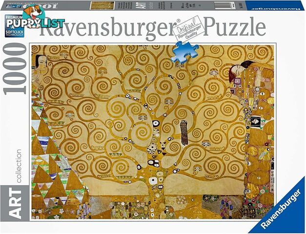 Ravensburger - Gustav Klimt The Tree Of Life Jigsaw Puzzle 1000pc - Mdrb16848 - 4005556168484