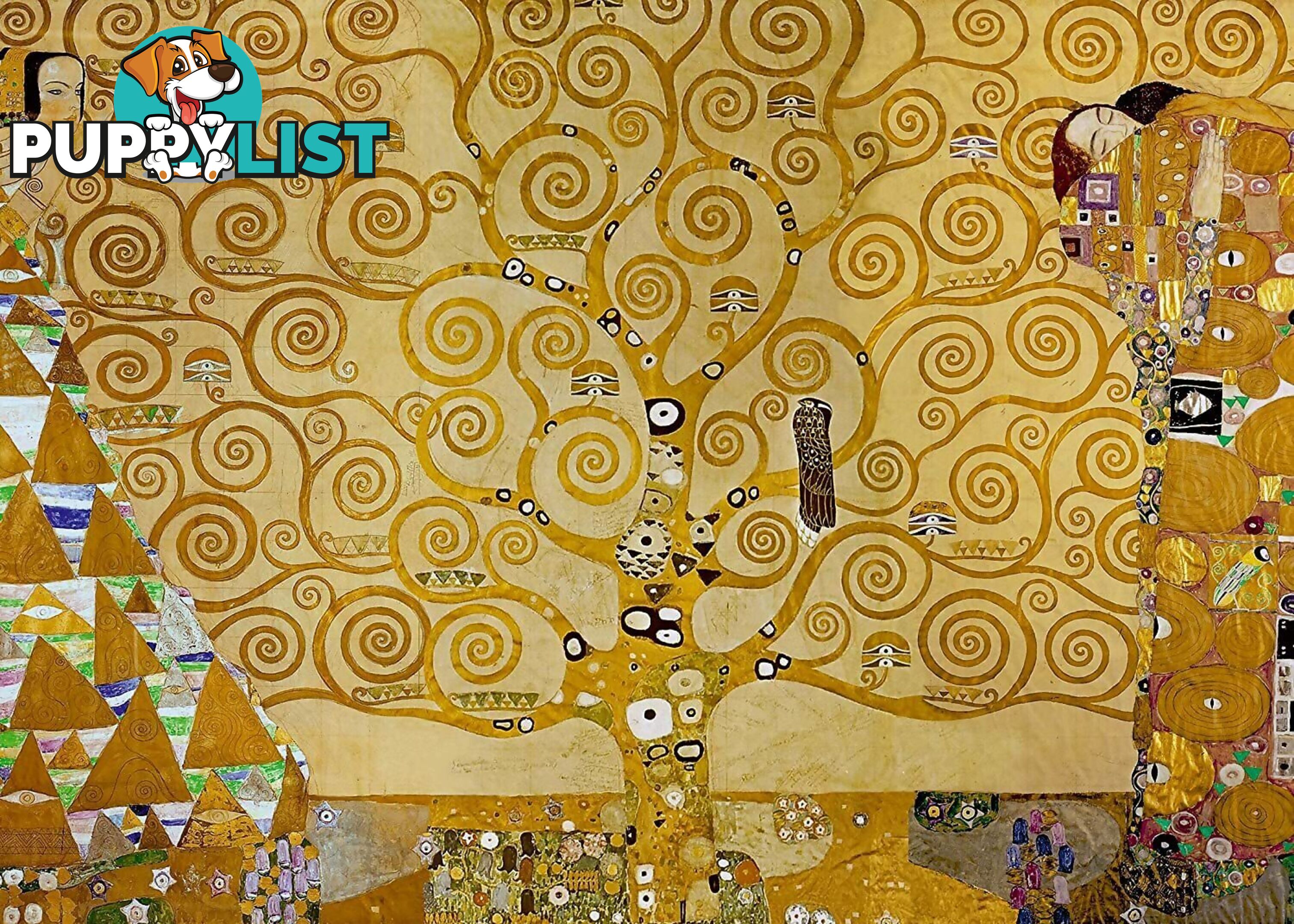 Ravensburger - Gustav Klimt The Tree Of Life Jigsaw Puzzle 1000pc - Mdrb16848 - 4005556168484