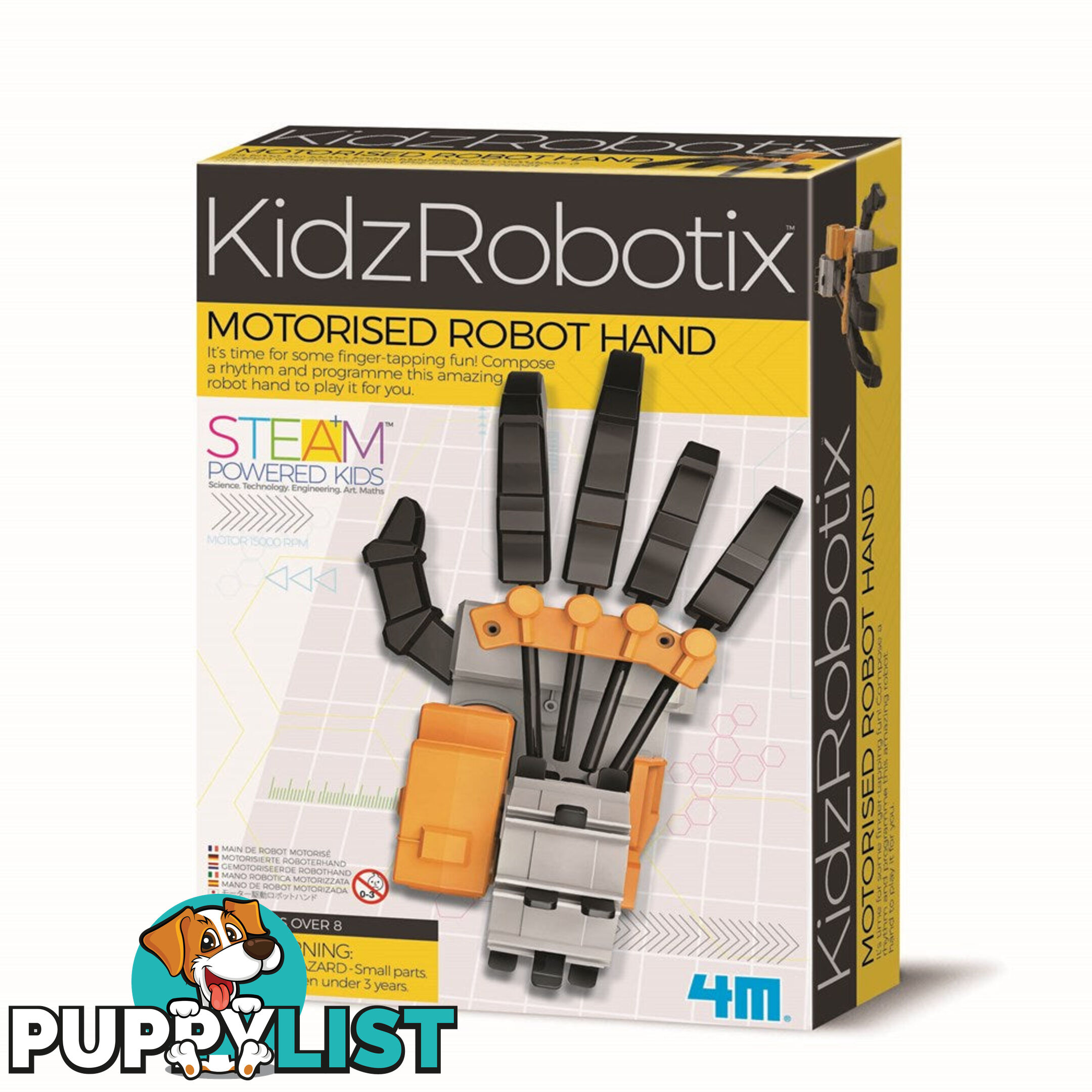 4m - Kidzrobotix - Motorised Robot Hand Jpfsg3407 - 4893156034076