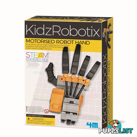 4m - Kidzrobotix - Motorised Robot Hand Jpfsg3407 - 4893156034076