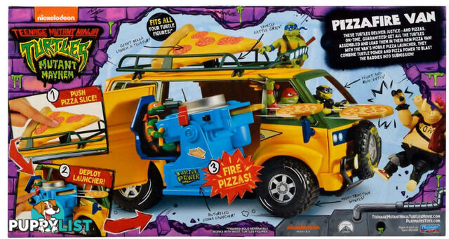 Tmnt Teenage Mutant Ninja Turtles - Mm Movie Pizza Van - Hs83468 - 043377834687