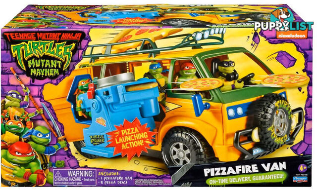 Tmnt Teenage Mutant Ninja Turtles - Mm Movie Pizza Van - Hs83468 - 043377834687