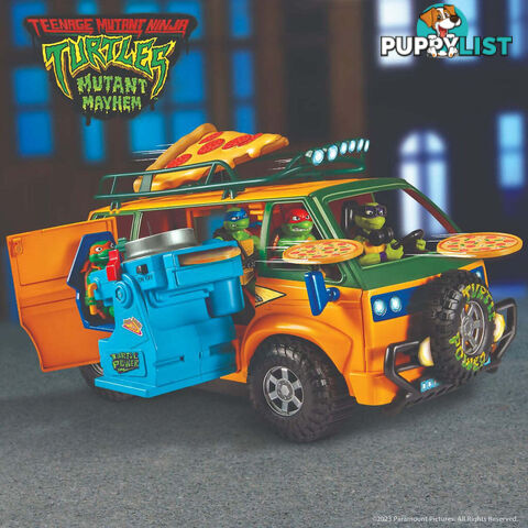 Tmnt Teenage Mutant Ninja Turtles - Mm Movie Pizza Van - Hs83468 - 043377834687