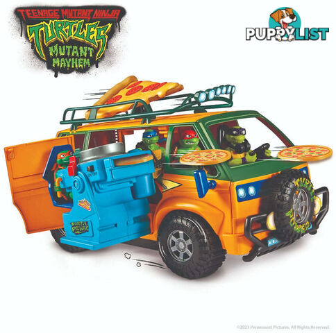 Tmnt Teenage Mutant Ninja Turtles - Mm Movie Pizza Van - Hs83468 - 043377834687