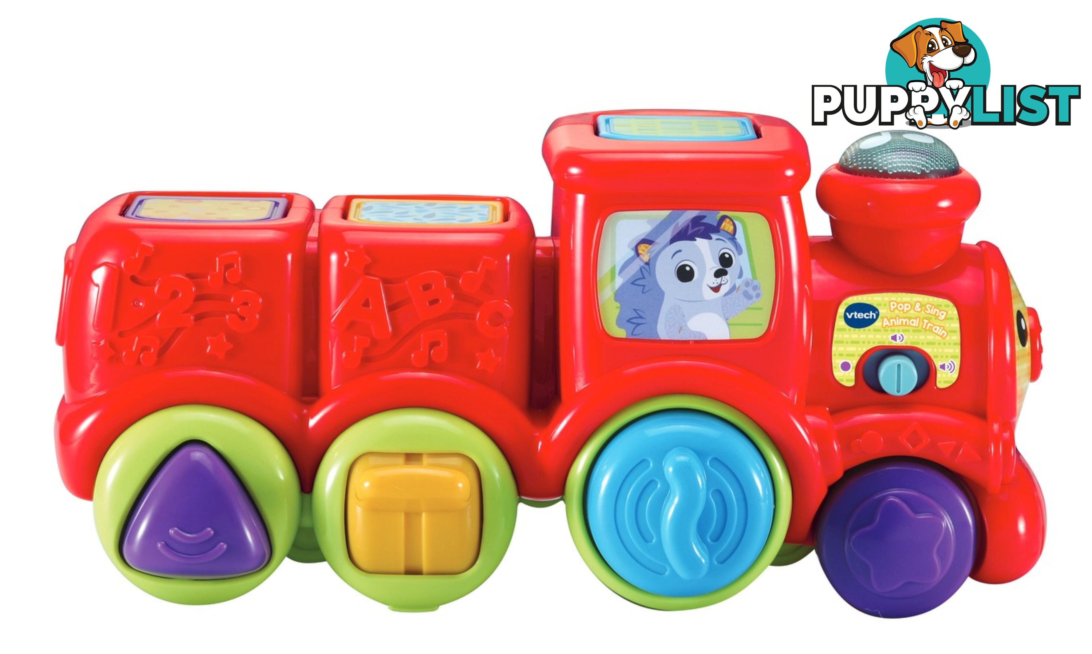 Vtech - Pop & Sing Animal Train - Tn80554903004 - 3417765549038