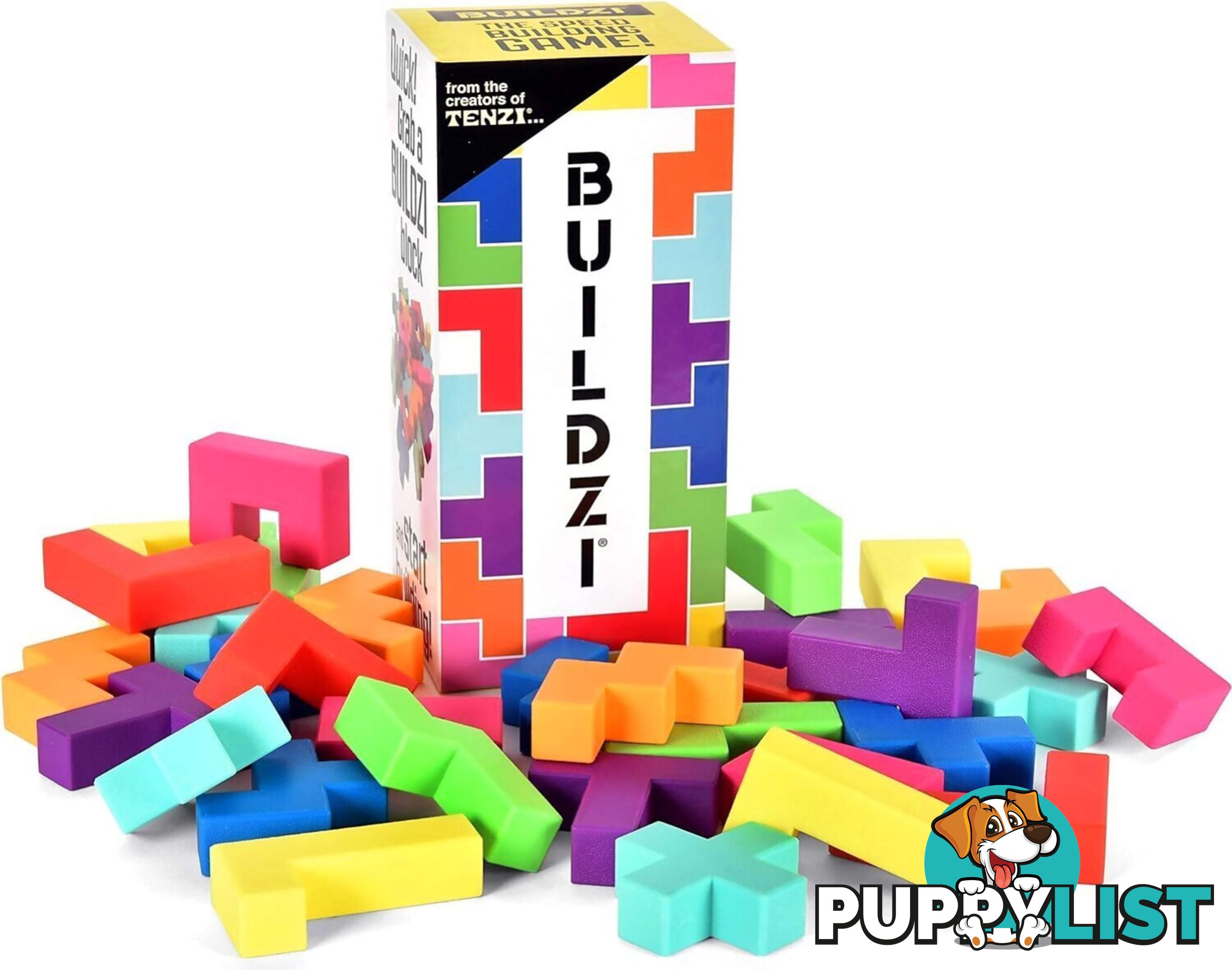 Tenzi - Buildzi - Block Building Game - Dztbuild - 602573541166