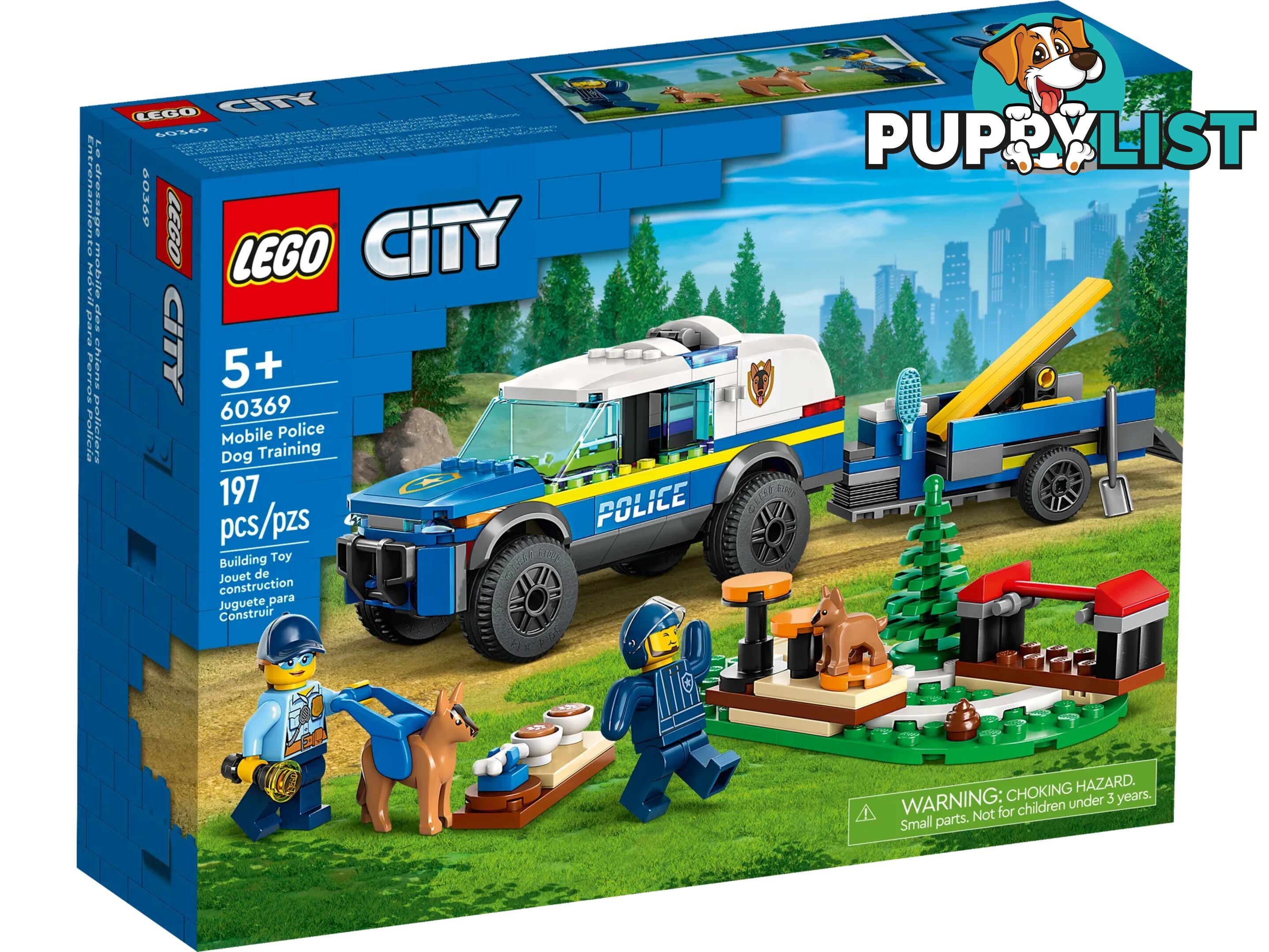 LEGO 60369 Mobile Police Dog Trainin - City - 5702017416298