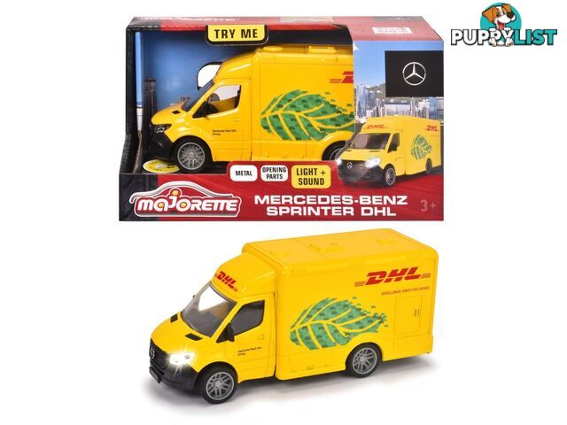 Majorette - Mercedes Sprinter Dhl Van - Rpmj68144 - 3467452068144