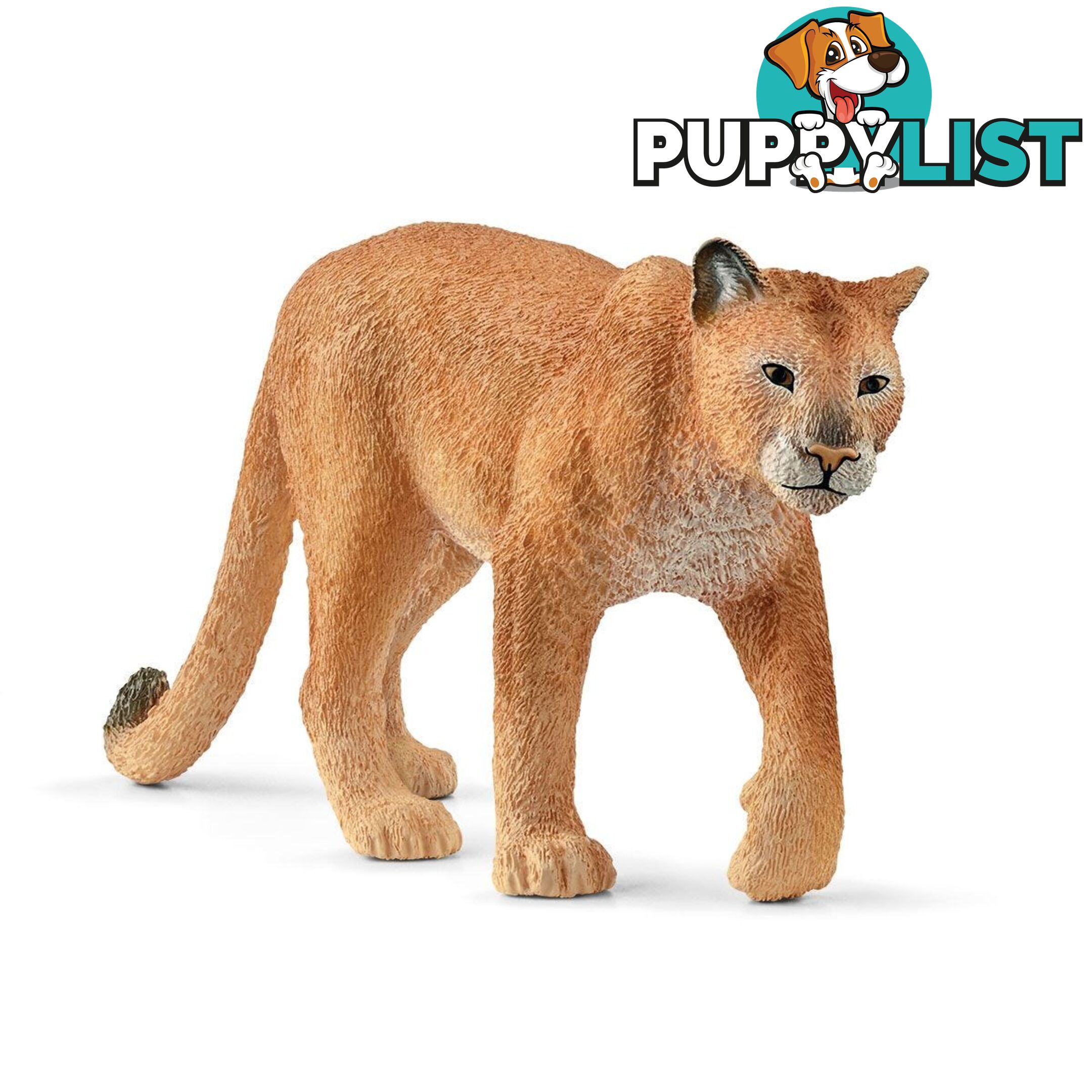 Schleich - Cougar   Wildlife Animal Figurine Sc14853 - 4059433364575