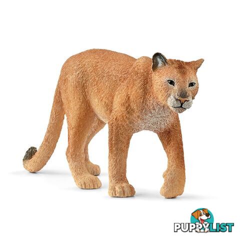 Schleich - Cougar   Wildlife Animal Figurine Sc14853 - 4059433364575