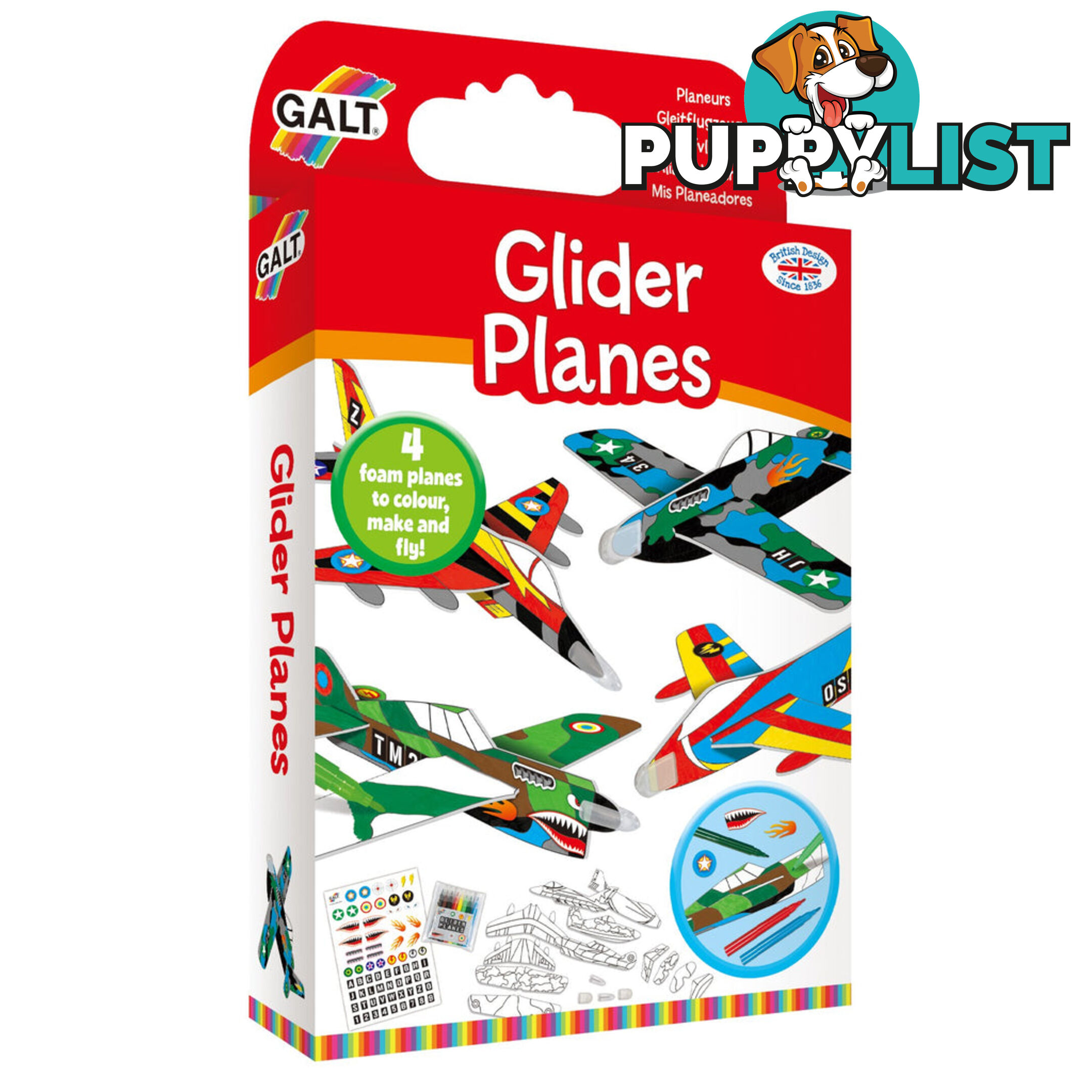 GALT - Glider Planes - Mdgn4705 - 5011979576255