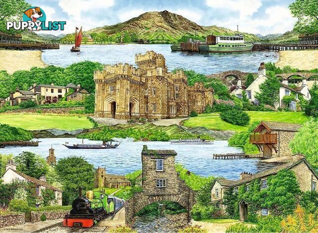 Ravensburger - Escape To The Lakes District Jigsaw Puzzle 500pc - Mdrb16757 - 4005556167579