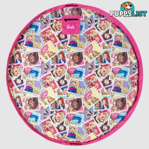 Barbie Play Pouch Toy Storage Bag & Mat - Art66063 - 795853913002