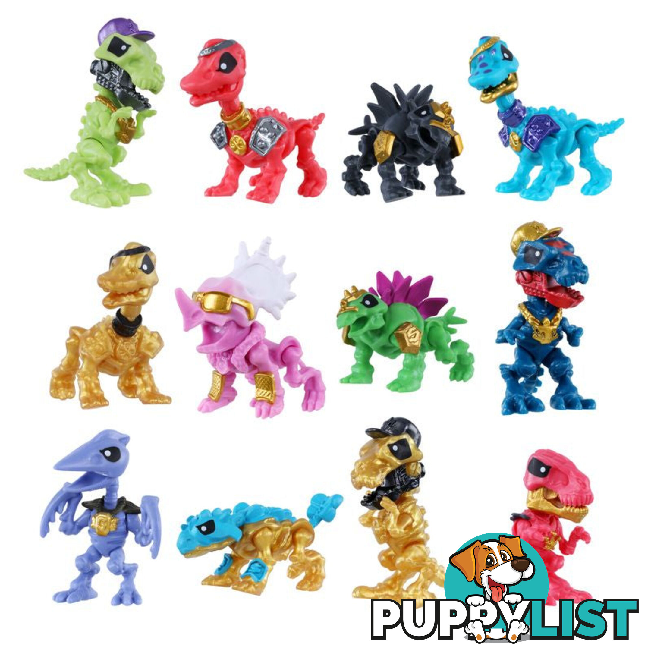 Treasure X Dino Gold Single Pack Mini Dinos - Mj41637 - 630996416389