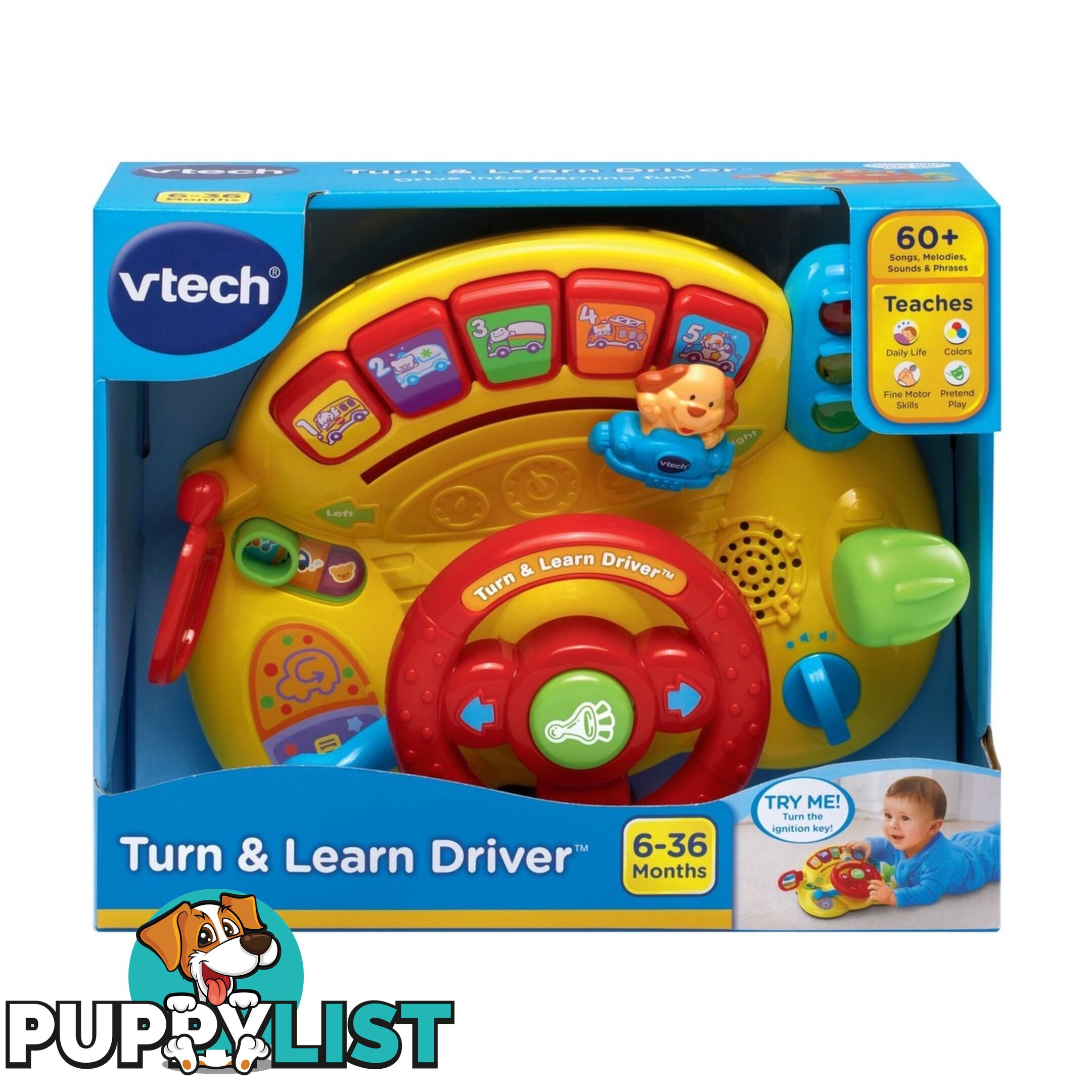 Vtech - Turn & Learn Driver - Tn80166600002 - 3417761666005