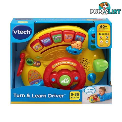 Vtech - Turn & Learn Driver - Tn80166600002 - 3417761666005