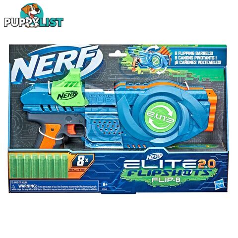 Nerf Elite 2.0 Flip 8 Hbf25492210 - 195166116358