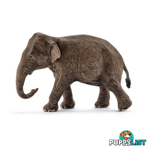 Schleich - Asian Elephant Female   Wildlife Animal Figurine Sc14753 - 4005086147539