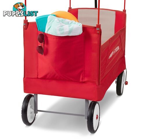 Radio Flyer - EZ Fold Wagon® With Canopy  - Art62734 - 042385113302