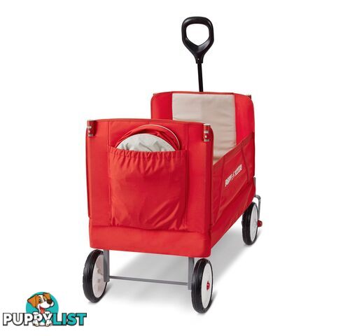 Radio Flyer - EZ Fold Wagon® With Canopy  - Art62734 - 042385113302