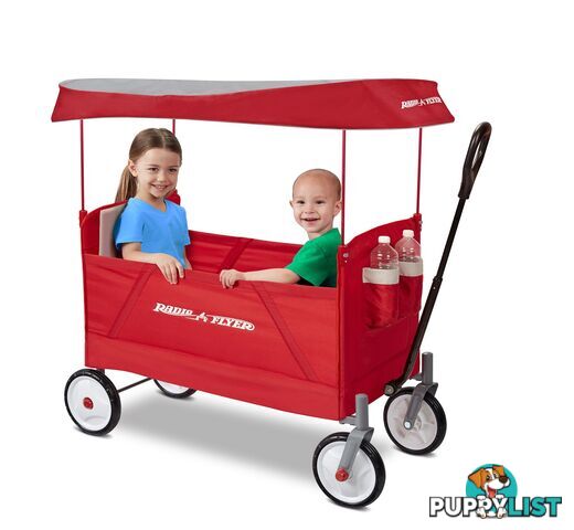 Radio Flyer - EZ Fold Wagon® With Canopy  - Art62734 - 042385113302