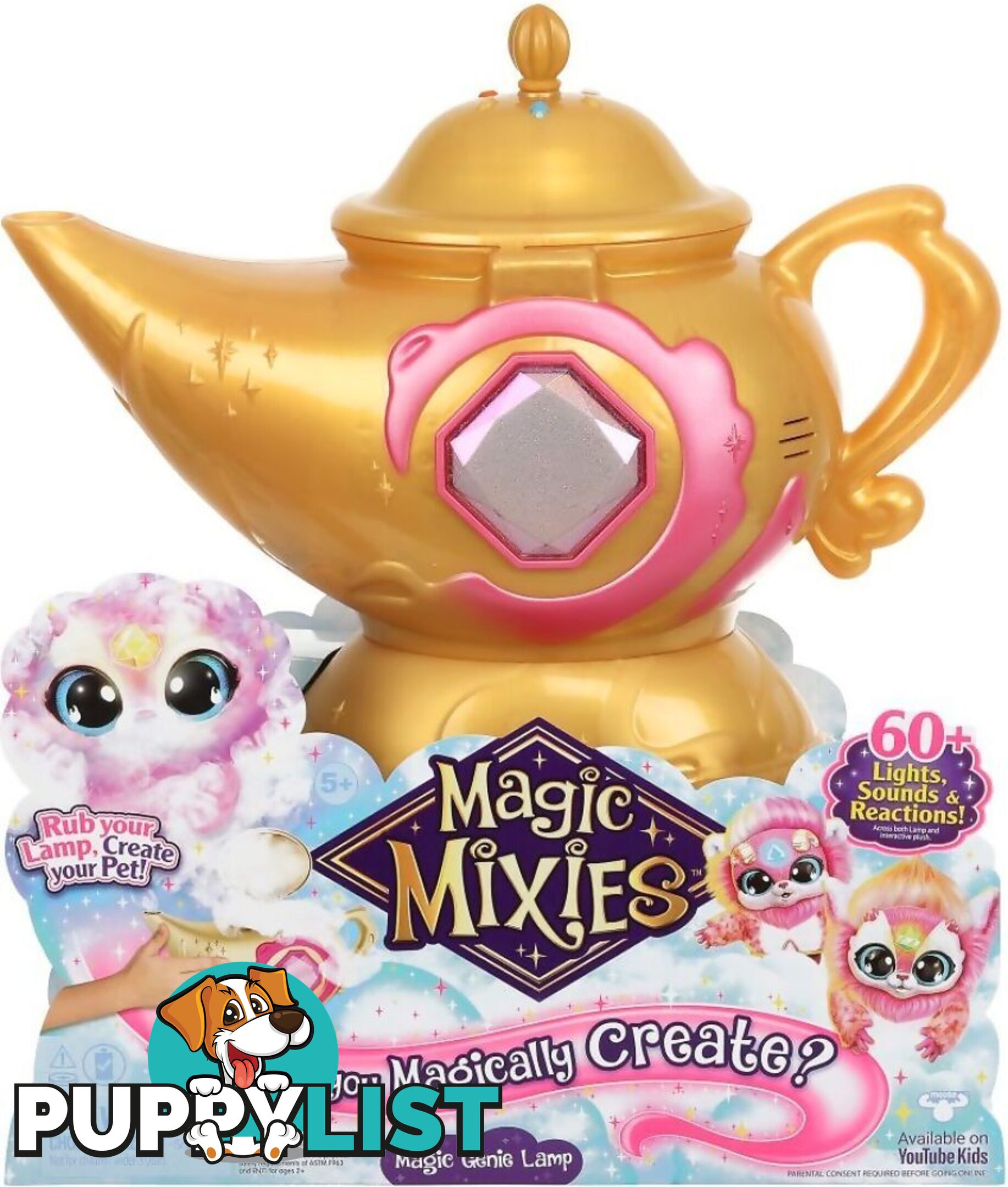 Magic Mixies - Magic Genie Lamp Pink - Mj14834 - 630996148341