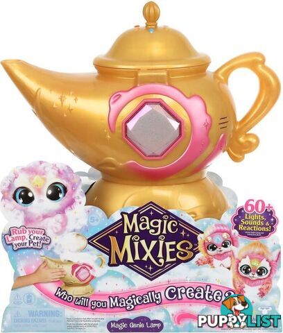 Magic Mixies - Magic Genie Lamp Pink - Mj14834 - 630996148341