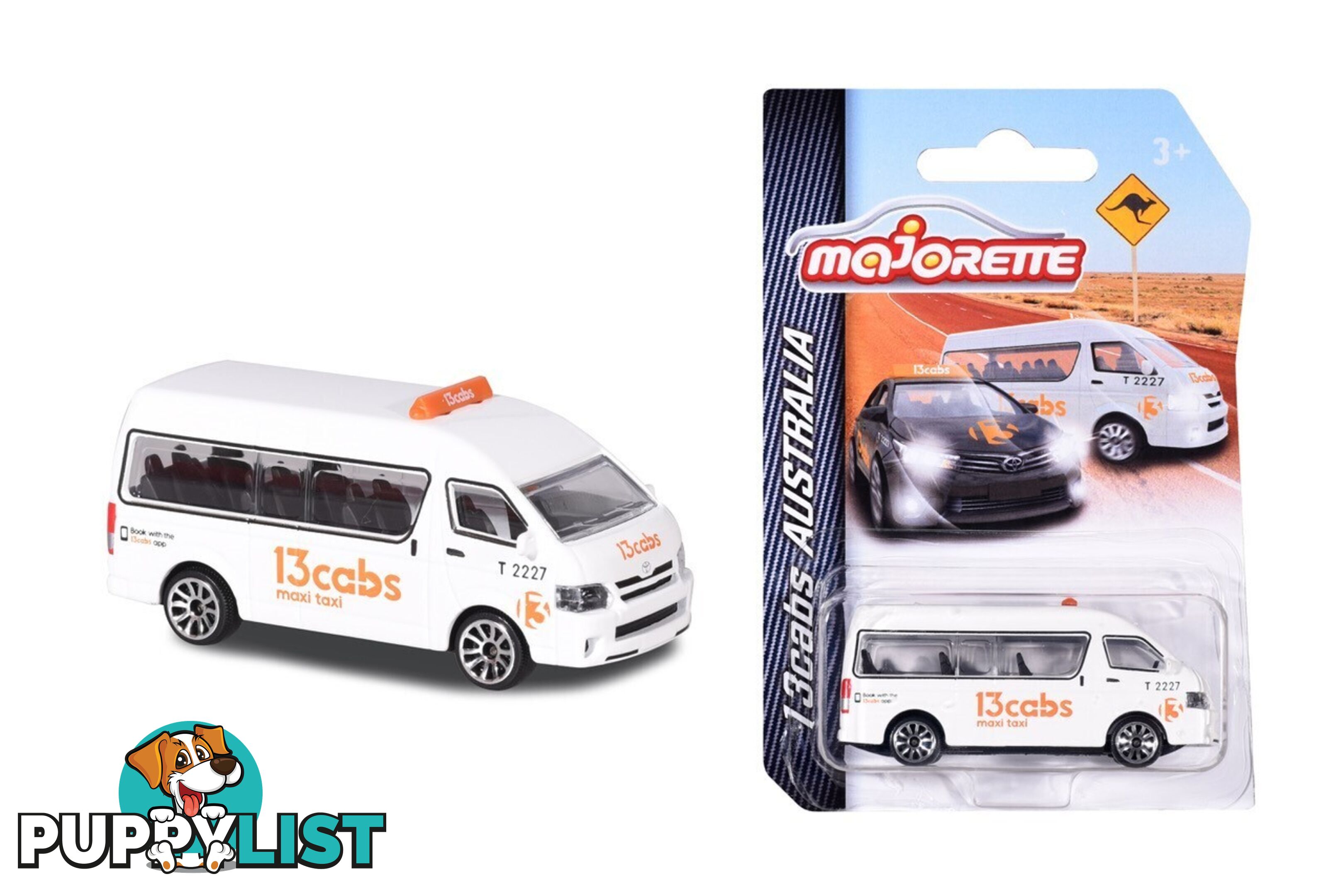 Majorette - Toyota Hiace Maxi Van 13cabs White - Rpmj53720 - 3467452053720