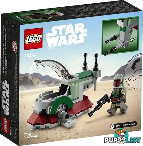 LEGO 75344 Boba Fett's Starship Microfighter - Star Wars - 5702017421278