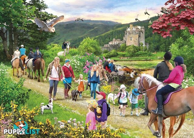 Gibsons - Highland Hike - Jigsaw Puzzle 1000pc - Jdgib062953 - 5012269062953