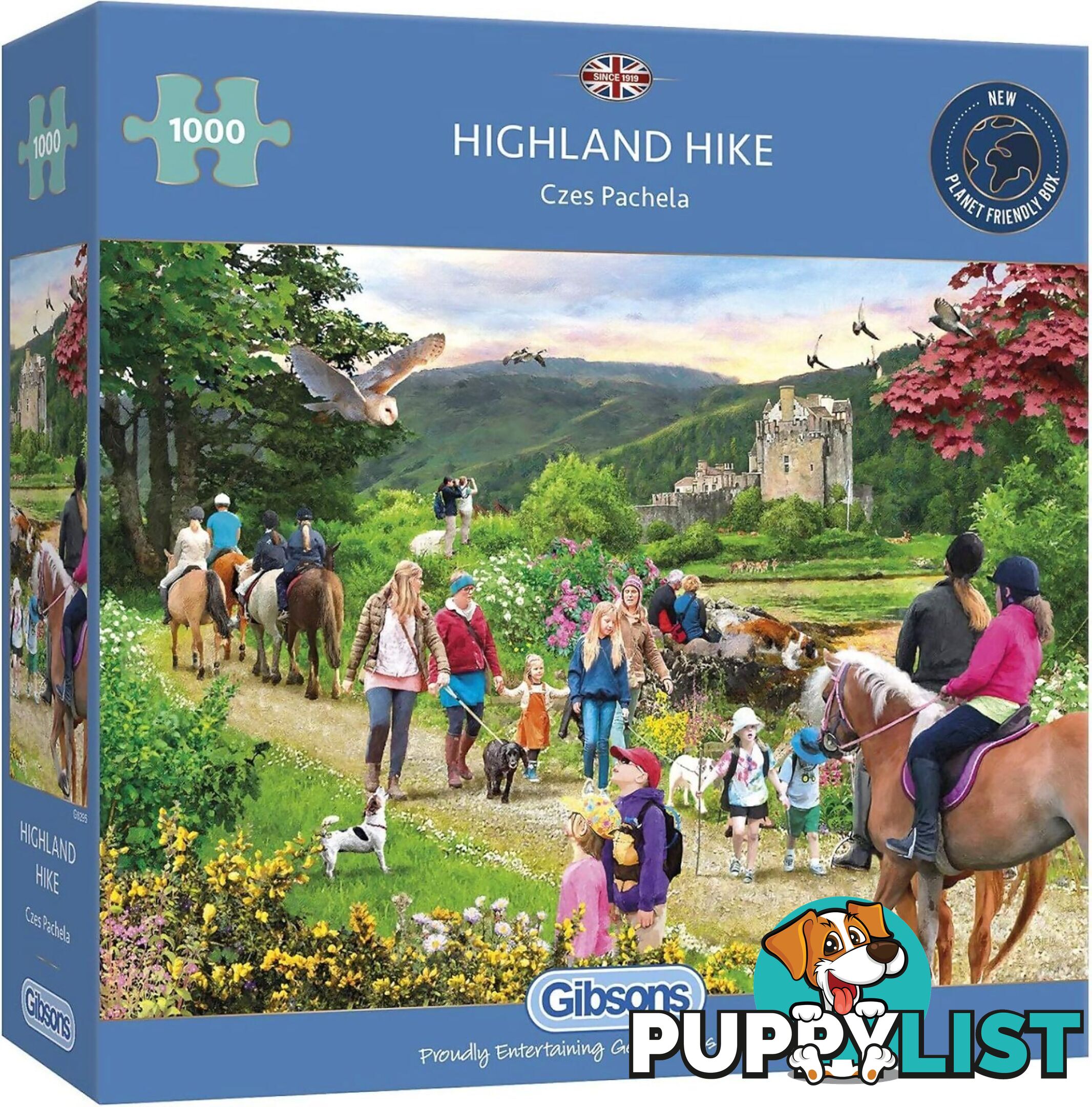 Gibsons - Highland Hike - Jigsaw Puzzle 1000pc - Jdgib062953 - 5012269062953