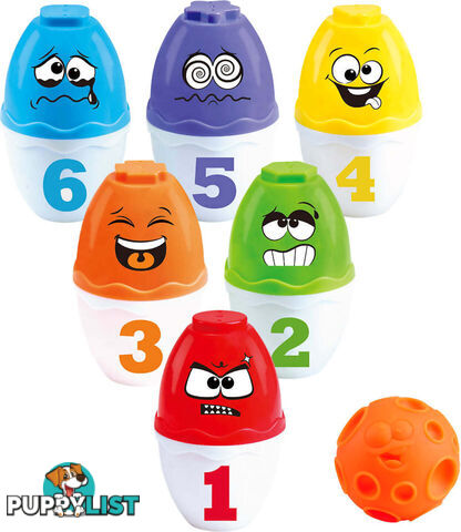 Playgo Toys Ent. Ltd. - Strike-a-face Bowling - Art66128 - 4892401028334